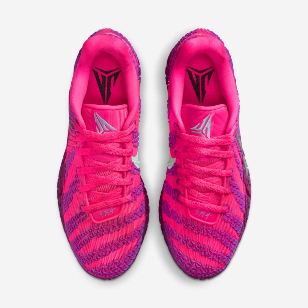 Nike Ja 3 GS “Max Volume” Sneakers | Women’s 7 / Youth 5.5Y | Hyper Pink - Picture 2 of 9
